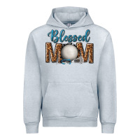 Heather Grey western blessed mom with lacrosse Urban Hoodie - texasbilliewilder