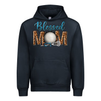 Navy western blessed mom with lacrosse Urban Hoodie - texasbilliewilder