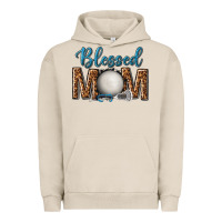 Pigment French Oak western blessed mom with lacrosse Urban Hoodie - texasbilliewilder