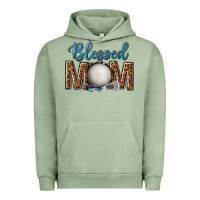 Pigment Oil Green western blessed mom with lacrosse Urban Hoodie - texasbilliewilder