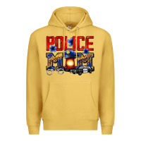 Antique Gold police mom Premium Hoodie - Zillion Design Studio