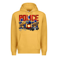 Mustard police mom Premium Hoodie - Zillion Design Studio