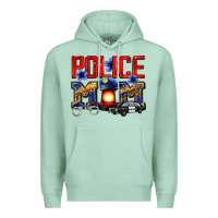 Seafoam police mom Premium Hoodie - Zillion Design Studio