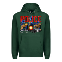 Sports Green police mom Premium Hoodie - Zillion Design Studio