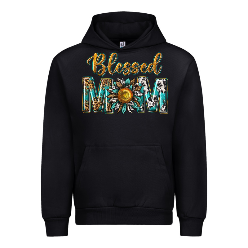 Western Blessed Mom With Sunflower Urban Hoodie by texasbilliewilder | Teevron