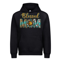 Black western blessed mom with sunflower Urban Hoodie - texasbilliewilder
