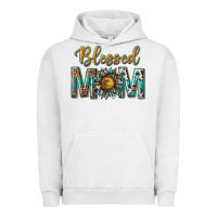 Pigment Lunar Rock western blessed mom with sunflower Urban Hoodie - texasbilliewilder
