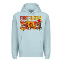 Blue Mist firefighter mom Premium Hoodie - Zillion Design Studio