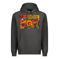 Charcoal Heather firefighter mom Premium Hoodie - Zillion Design Studio