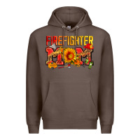 Coffee firefighter mom Premium Hoodie - Zillion Design Studio