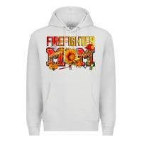 Dove Grey firefighter mom Premium Hoodie - Zillion Design Studio