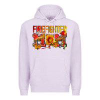 Lilac firefighter mom Premium Hoodie - Zillion Design Studio