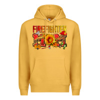 Mustard firefighter mom Premium Hoodie - Zillion Design Studio