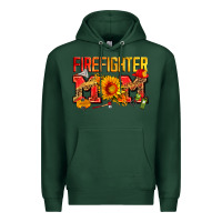 Sports Green firefighter mom Premium Hoodie - Zillion Design Studio