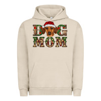 Pigment French Oak christmas dog mom dachshund Urban Hoodie - RanaPortraitStore