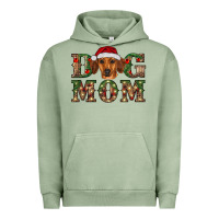 Pigment Oil Green christmas dog mom dachshund Urban Hoodie - RanaPortraitStore