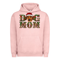 Pigment Salmon christmas dog mom dachshund Urban Hoodie - RanaPortraitStore