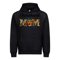 Black western dachshund mom Urban Hoodie - RanaPortraitStore