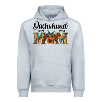 Heather Grey western dachshund mom Urban Hoodie - RanaPortraitStore