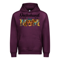 Mauve Wine western dachshund mom Urban Hoodie - RanaPortraitStore