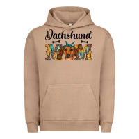 Pigment Burro western dachshund mom Urban Hoodie - RanaPortraitStore