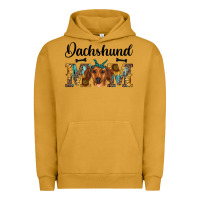Pigment Peanut Butter western dachshund mom Urban Hoodie - RanaPortraitStore