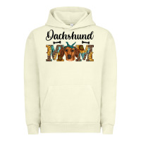 Pigment Pistachio western dachshund mom Urban Hoodie - RanaPortraitStore
