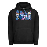 Pigment Black stitch coffee cups Urban Hoodie - Zillion Design Studio