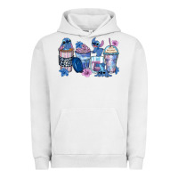 Pigment Lunar Rock stitch coffee cups Urban Hoodie - Zillion Design Studio