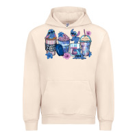 Sandshell stitch coffee cups Urban Hoodie - Zillion Design Studio