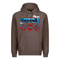 Coffee baseball brother Premium Hoodie - Zillion Design Studio
