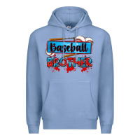 Colony Blue baseball brother Premium Hoodie - Zillion Design Studio