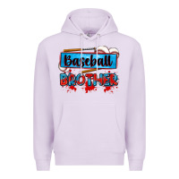Lilac baseball brother Premium Hoodie - Zillion Design Studio