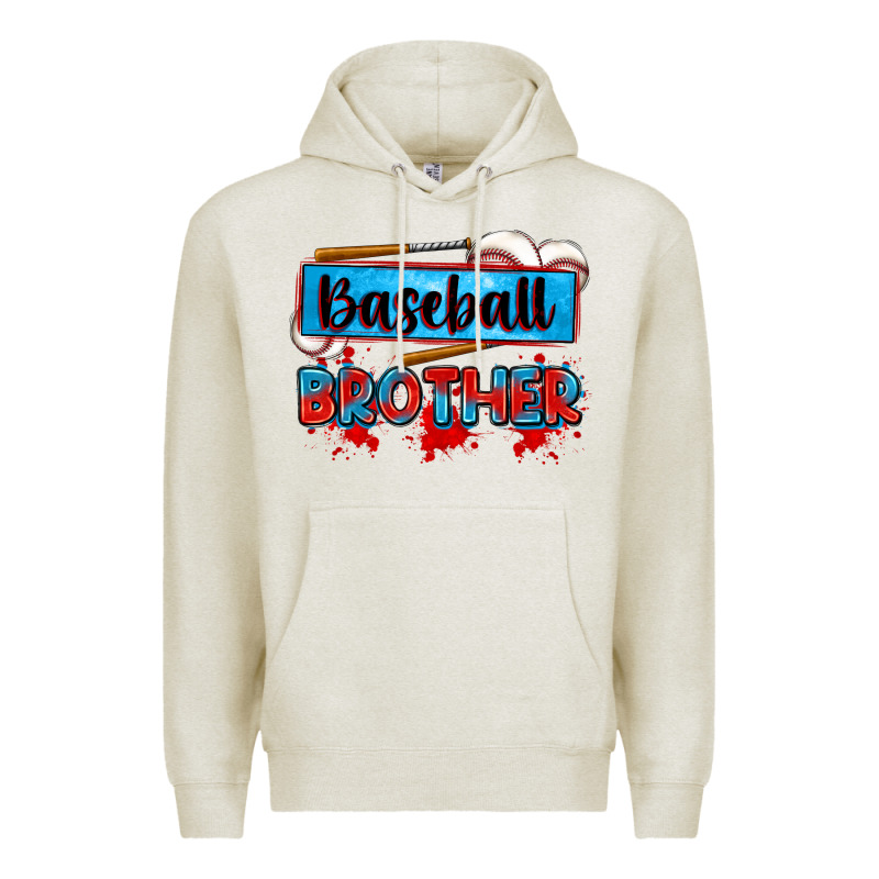 Baseball Brother Premium Hoodie by Zillion Design Studio | Teevron