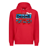 Red baseball brother Premium Hoodie - Zillion Design Studio