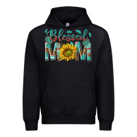 Black western blessed mom with sunflower Urban Hoodie - texasbilliewilder