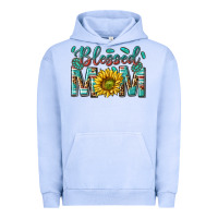 Pigment Grape Ice western blessed mom with sunflower Urban Hoodie - texasbilliewilder