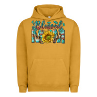 Pigment Peanut Butter western blessed mom with sunflower Urban Hoodie - texasbilliewilder