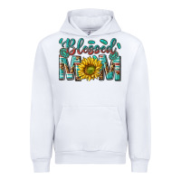 White western blessed mom with sunflower Urban Hoodie - texasbilliewilder