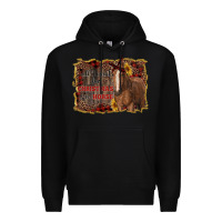 Black all i want for christmas is a horse Premium Hoodie - RanaPortraitStore