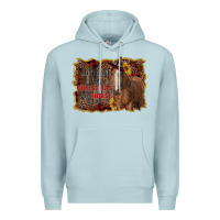 Blue Mist all i want for christmas is a horse Premium Hoodie - RanaPortraitStore