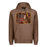 Chestnut all i want for christmas is a horse Premium Hoodie - RanaPortraitStore