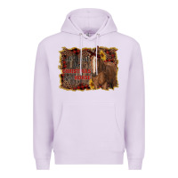 Lilac all i want for christmas is a horse Premium Hoodie - RanaPortraitStore