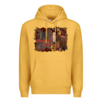 Mustard all i want for christmas is a horse Premium Hoodie - RanaPortraitStore