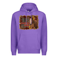 Purple all i want for christmas is a horse Premium Hoodie - RanaPortraitStore