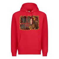 Red all i want for christmas is a horse Premium Hoodie - RanaPortraitStore