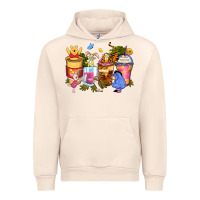 Sandshell cartoon characters coffee cups Urban Hoodie - Zillion Design Studio
