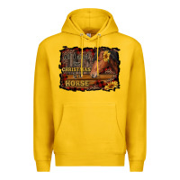 Lemon all i want for christmas is a horse brown horse Premium Hoodie - RanaPortraitStore
