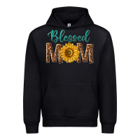 Black western blessed mom with sunflower Urban Hoodie - texasbilliewilder