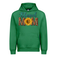 Emerald western blessed mom with sunflower Urban Hoodie - texasbilliewilder